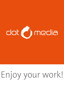 logo dotMedia slogan