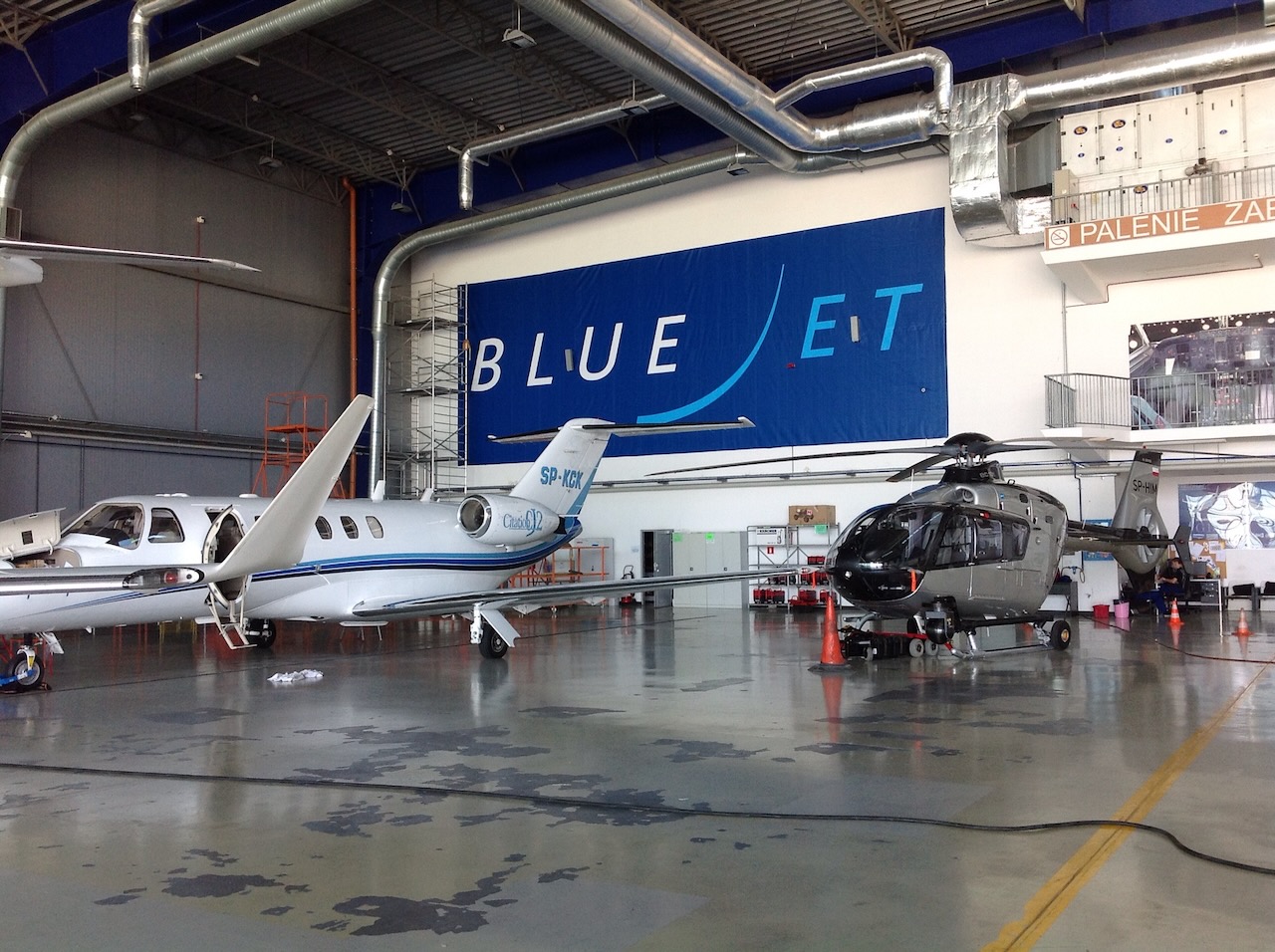 branding hangaru Blue Jet